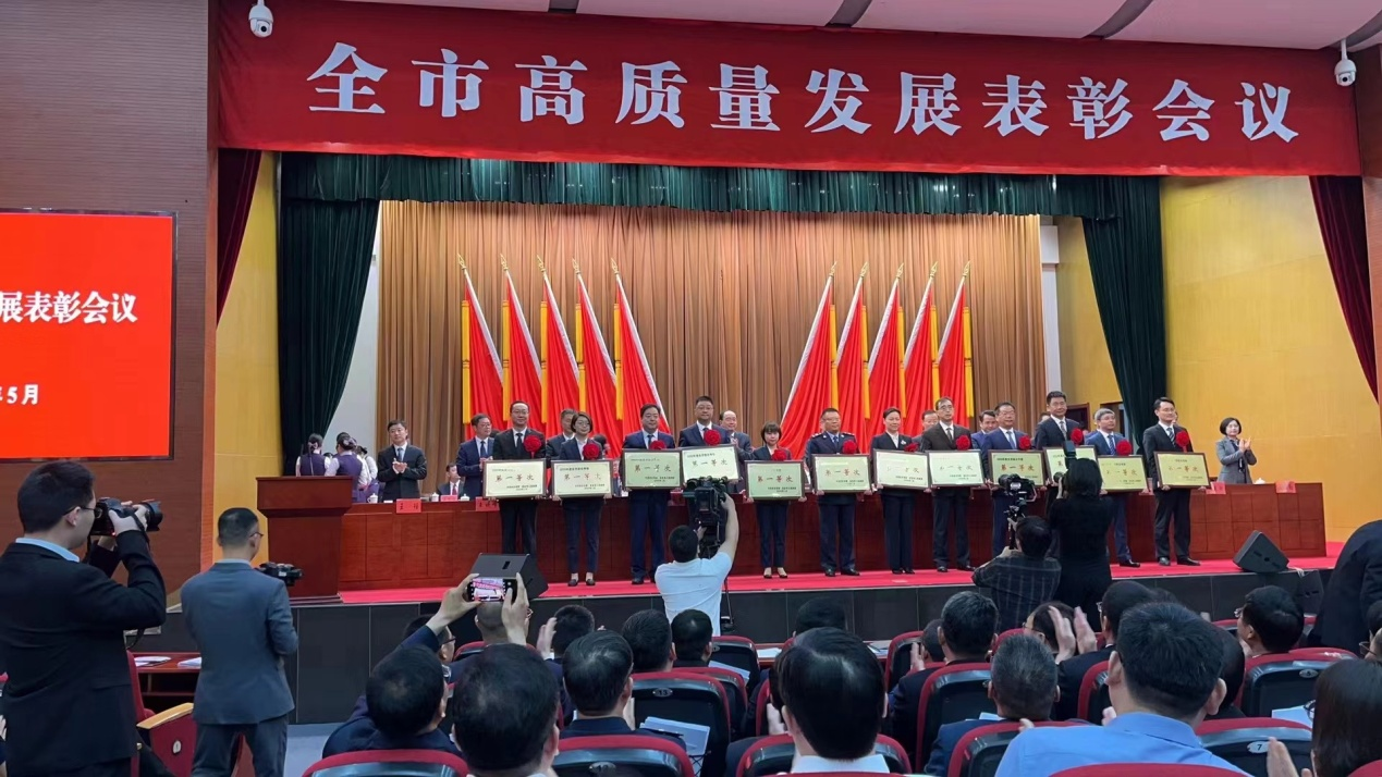 江苏东台市五烈镇荣获2022年度东台市高质量发展综合考核第一等次！
