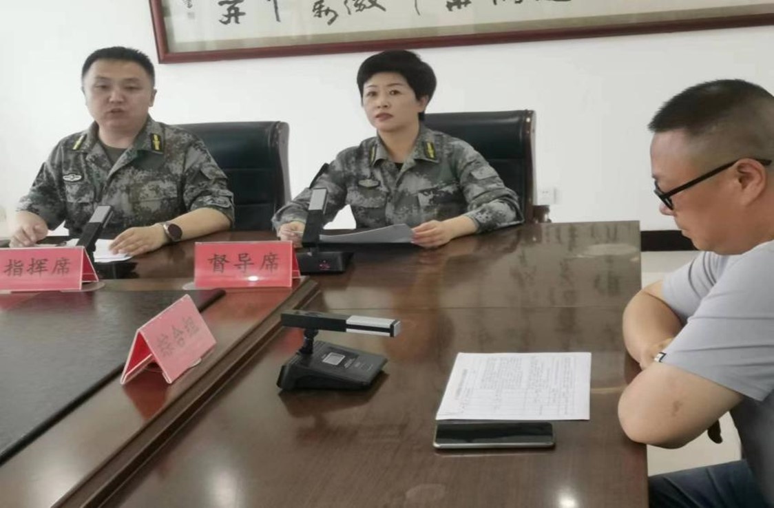 江苏盐城大丰区：抢险救灾演练 提升基干民兵应急能力